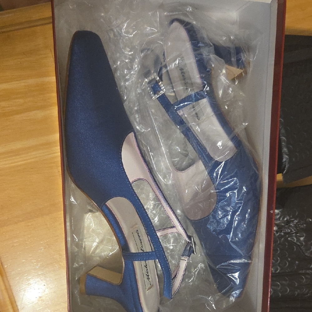 Mister Lorens Blue Women's Heels